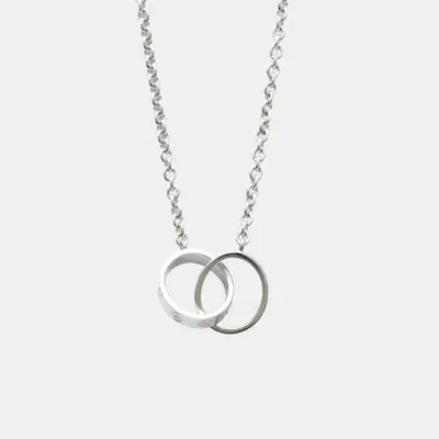 Pre-owned Cartier 18k White Gold Love Pendant Necklace