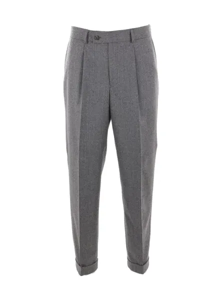 Caruso Trousers In Grey