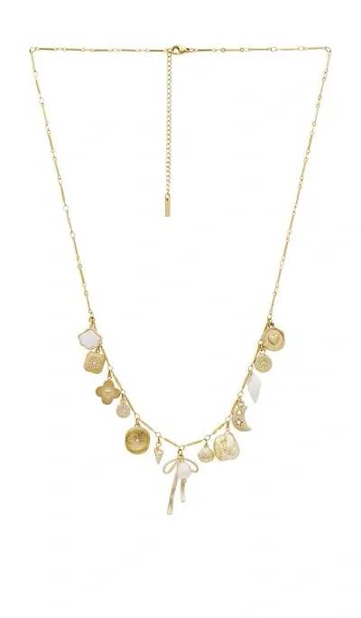 Casa Clara Lacey Necklace In 金色