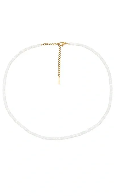 Casa Clara Las Olas Necklace In Pearl