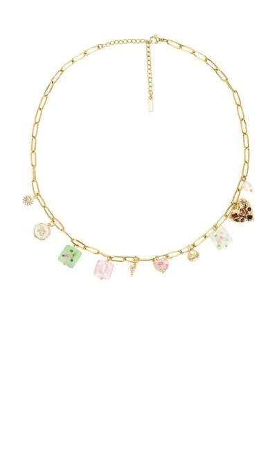 Casa Clara Nina Charm Necklace In Gold