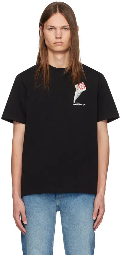 Casablanca T-shirts And Polos In Black