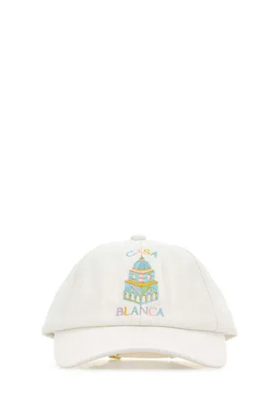 Casablanca Hats In White