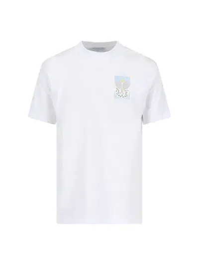 Casablanca T-shirts And Polos In White