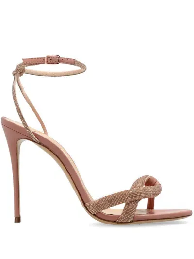 Casadei 100mm Taylor Sandals In Neutrals