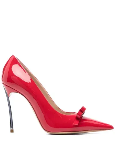 Casadei 105mm Julia Pumps In Red