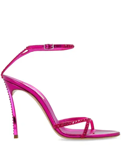 Casadei 120mm Alice Sandals In Rosa