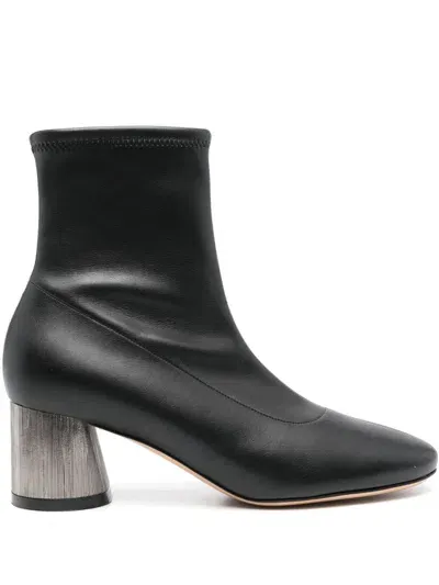 Casadei 55mm Ankle Boots In Black