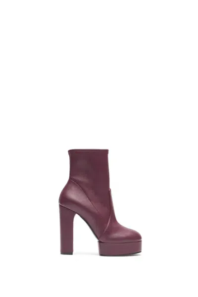 Casadei Boots In Bordeaux