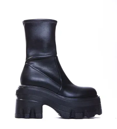 Casadei Black Malleolo Boots