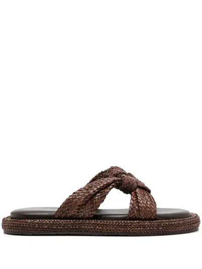 Casadei Sandals In Rum