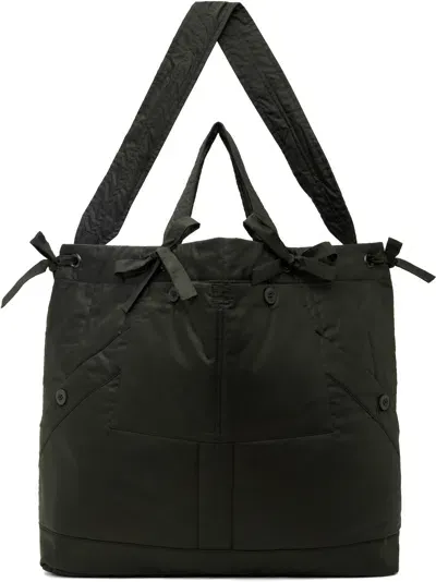 Casey Casey Khaki Mili Cargo Tote In Green