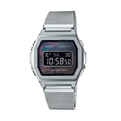 Casio Eu Watches Mod. A1000m-1bef In Metallic