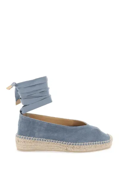 Castaã±er Gea Ballet Flats Espadrilles In Blue