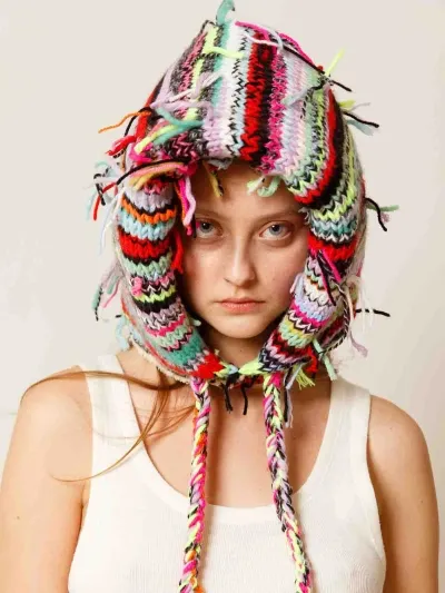 Cavia Rain Hat In Multicolour