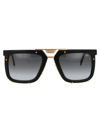 Cazal Sunglasses In 001 Gold Black