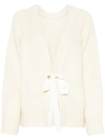 Cecilie Bahnsen Odalis Cardigan In White