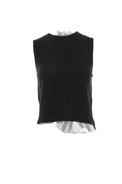 Cecilie Bahnsen Sweaters In Black