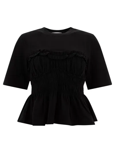 Cecilie Bahnsen Black Vilde T-shirt