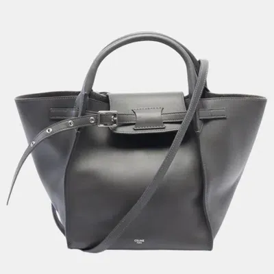 Pre-owned Celine Grey Small Big Bag