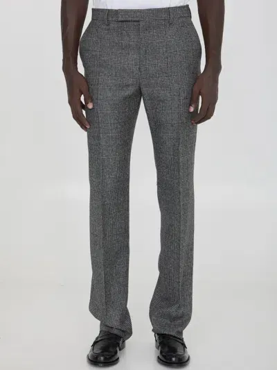 Celine Mods Trousers In Gray