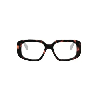 Celine Rectangle Frame Glasses In 052 - Havana