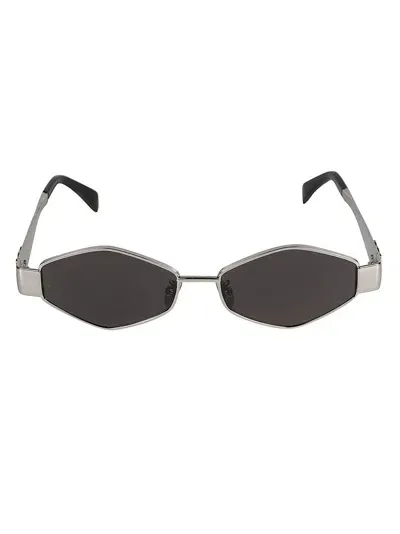 Celine Triomphe Sunglasses In Metallic