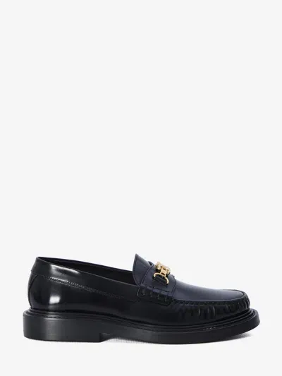 Celine Universitè Triomphe Loafers In Black