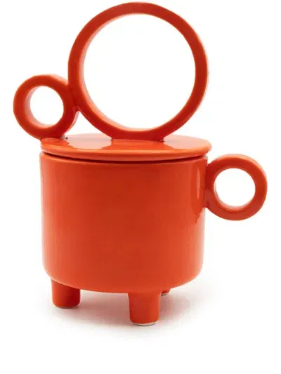 C'era Fragrance Cachi Cup Candle In Orange