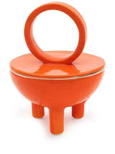 C'era Fragrance Cachi Wok Candle In Orange