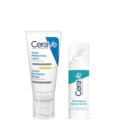 Cerave Smooth And Protect Duo For Blemish-prone Skin In White