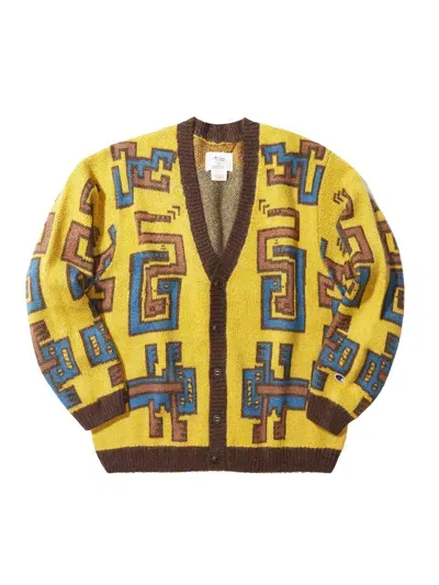 Champion By Angelo Baque Cusco Cardigan In Yellow