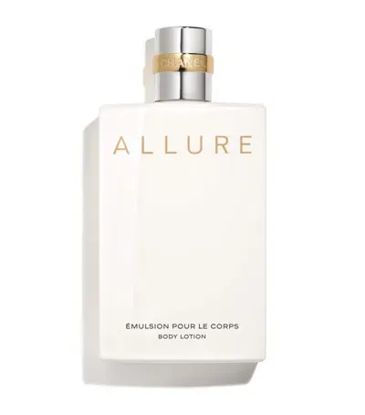 Chanel Allure Body Lotion In White