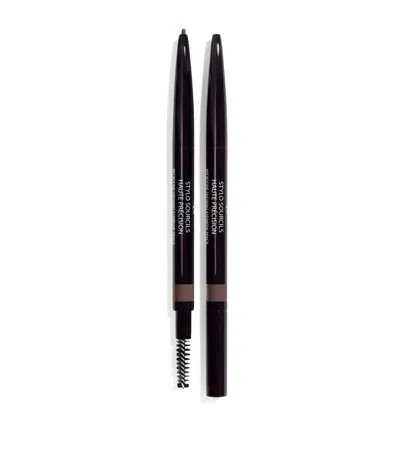 Chanel Stylo Sourcils Haute Precision Microfine Defining Eyebrow Pencil In White