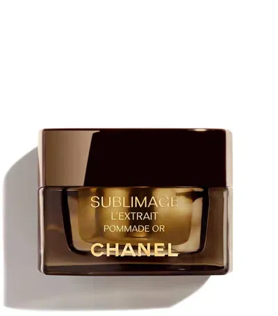 Chanel Sublimage L'extrait Pommade Or In White