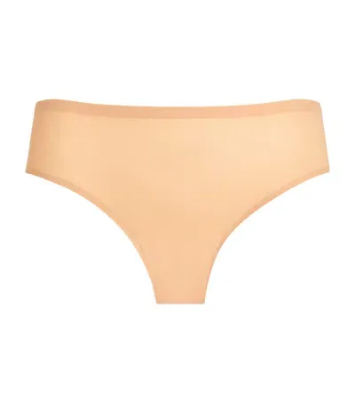 Chantelle Seamless Thong In Brown