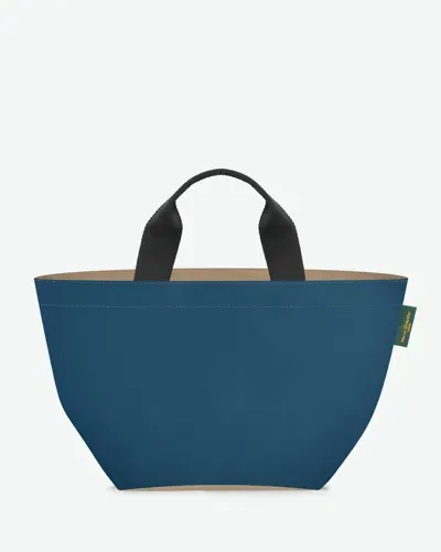 Chapelier Tote Bag Square Bottom M In Blue