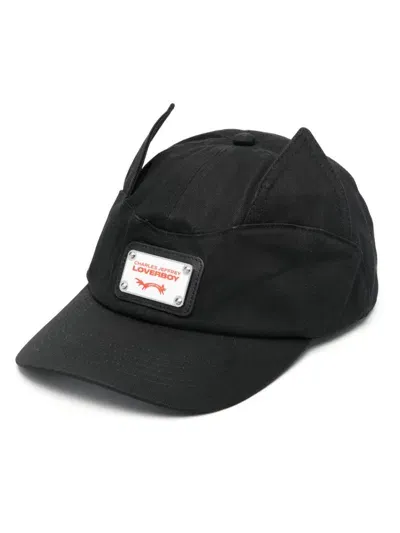 Charles Jeffrey Loverboy Ears Baseball Cap In Black