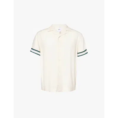 Che Valbonne Short-sleeved Shirt In Ivory