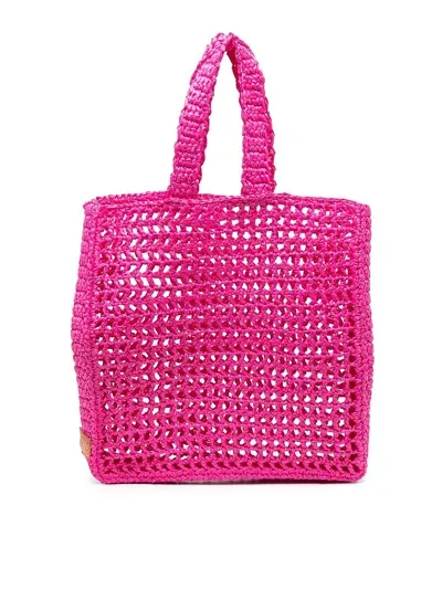 Chica Naxos Straw Handbag In Multicolour