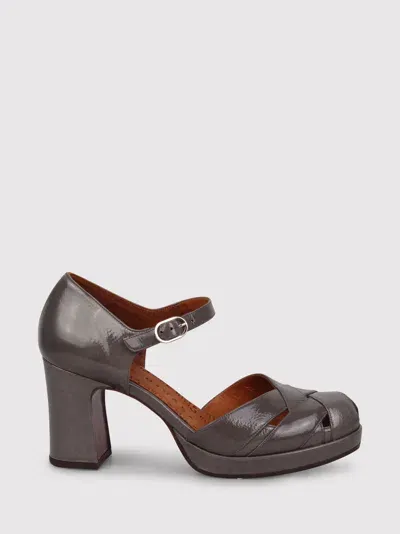 Chie Mihara 70mm Demin Pumps In Grey