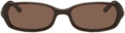 Chimi Brown Code Sunglasses In Porcelain Brown