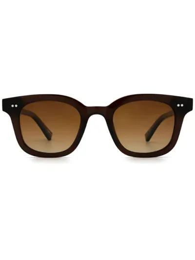 Chimi Square-frame Sunglasses In Brown