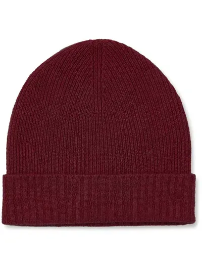 Chinti & Parker Cashmere Beanie In Red