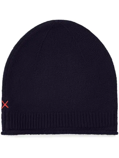 Chinti & Parker Knitted Beanie In Blue