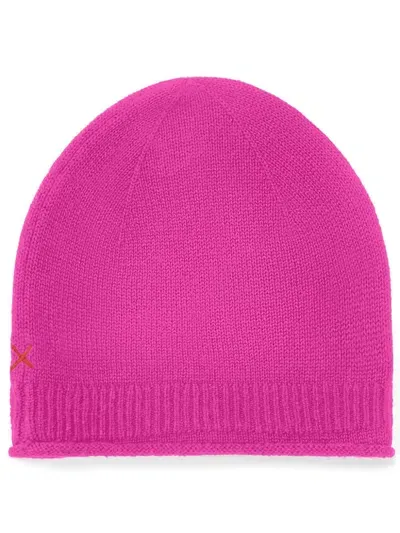 Chinti & Parker Knitted Beanie In Pink