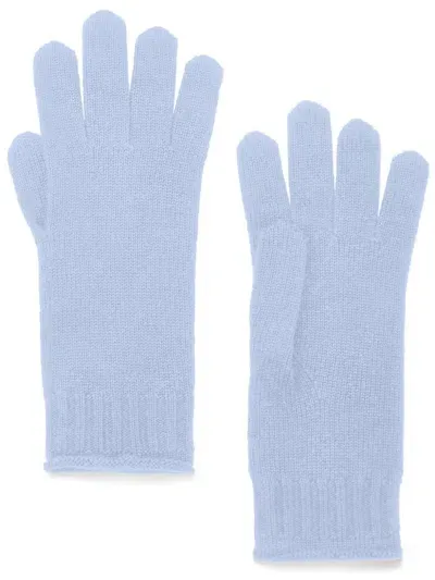 Chinti & Parker Knitted Gloves In 蓝色