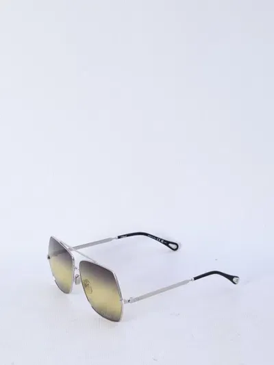 Chloé Aly Sunglasses In Silver