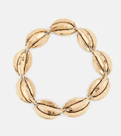 Chloé Bananas Choker In Gold