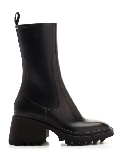 Chloé Betty Boot In Nero